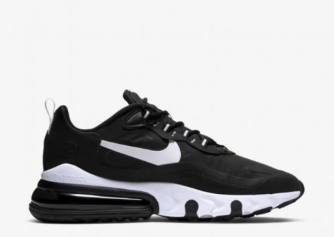 TÊNIS AIR MAX 270 REACT PRETO E BRANCO