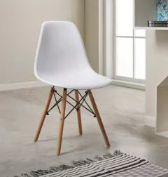 Juego comedor Mesa 120 + 4 sillas Eames Blanco o Negro en internet