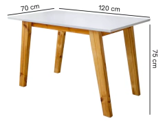 Mesa Escandinava 120 - comprar online