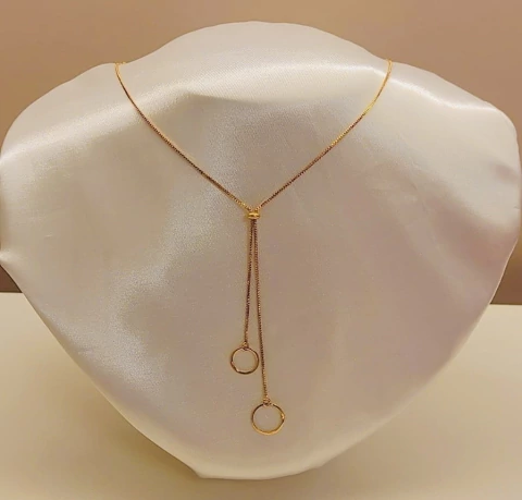 Colar Gravatinha Suzy Folheado à Ouro 18k - comprar online