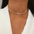 Choker Courinho Fé Prata 925