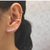 Brinco Ear Cuff Folheado a Prata