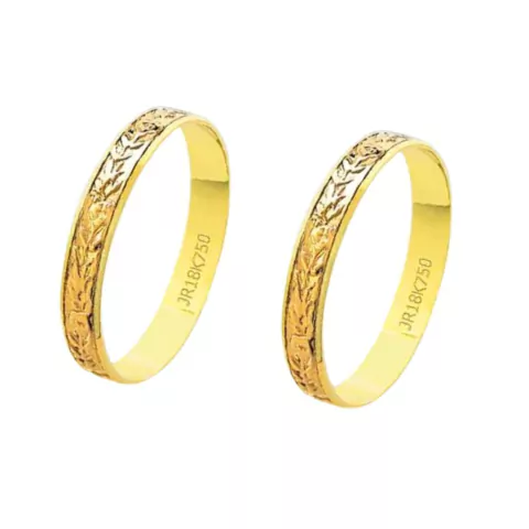 Aliança True Love Ouro 18k, 3,5mm