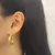 Brinco de Argola Lisa Grossa Folheado à Ouro - comprar online