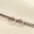Brinco Argola Lisa Fecho Click Prata 925 G