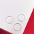 Piercing de Nariz Argola fina em Prata 925 8mm