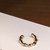 Piercing Fake Trançado Folheado à Ouro - Alianças de Namoro, Noivado, Casamento - Mamma Mia Joias