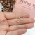 Piercing Helix Mini Argola Zircônias Folheado a Ouro - comprar online