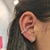 Piercing Fake de Elos Folheado à Prata