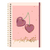 Caderno Larissa Manoela Doce Romance Universitário 1M 80 Fls - ANIMATIVA