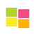 Nota Autoadesiva Colors Holic Pop T003 - Poly C/4 Blocos X 100 Fls - 400 folhas - Tris na internet