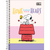 Caderno Universitário Connect Snoopy - 1 Matéria 80 folhas - Tilibra - loja online