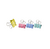 Clipes para papel - Binder 25mm - pote c/ 48 un - Pastel- BRW na internet