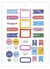 Adesivo para Planner Tilibra + 390 adesivos - Papelaria Tree