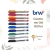 Caneta em Gel com Glitter - 1.0 mm- BRW