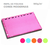 Fichas para resumos com furo - Refil - Merci com 50 folhas - Papelaria Tree