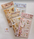 Kit Adesivos Selos Florais - 4 cartelas - Papelaria Tree