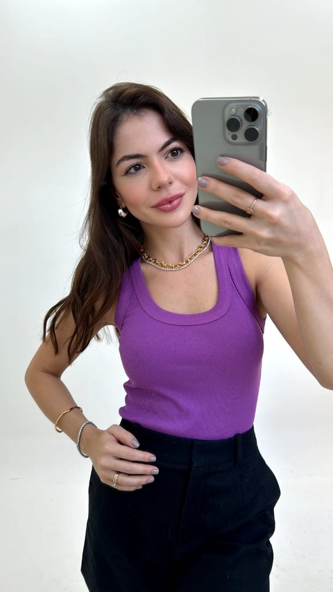 Regata Ribana Decote U Uva