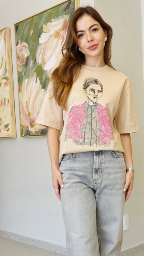 Maxi Camponesa Creme - comprar online