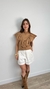Regata Babado Cappuccino - comprar online