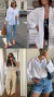 Camisa Helena Branca - loja online