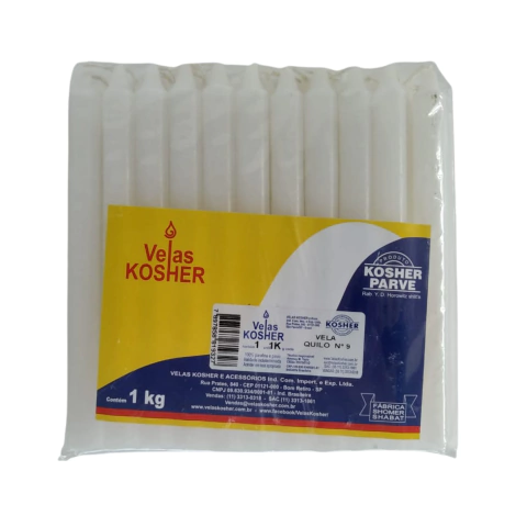 1 KG DE VELAS BRILHO (Nº 2, 3, 5, 7 E 9)