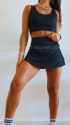 Mini deportiva gofrada (con calza)