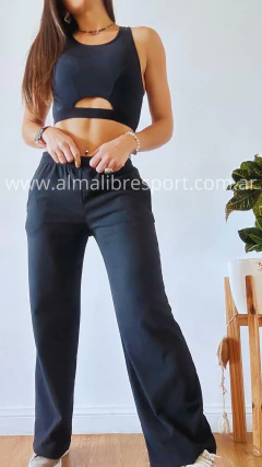 Palazzo Lola Black (con frisa) - comprar online