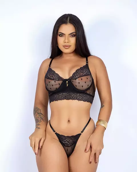 CONJUNTO TULE POA COM ARO