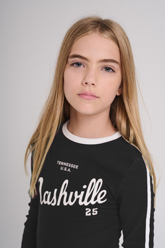 1171- REMERA MORLEY CON TIRA NEGRO - comprar online