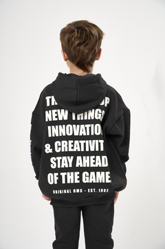 BUZO NEW THINGS NEGRO - comprar online