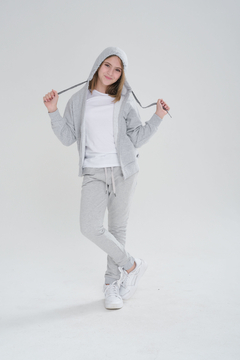 CAMPERA FRISADA MARCO GRIS - comprar online