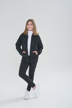 CAMPERA RUSTICO LEAN NEGRA en internet