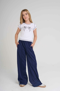Imagen de CONJUNTO DEPORTIVO CAMPERA+ PANT AZUL