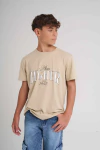 1168- REMERA OVERSIZE JACOBO BEIGE - comprar online