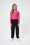 PANTALON MOM NEGRO