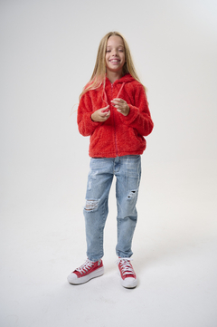 CAMPERA CORDERITO ROJO - Gimos Tienda Mayorista