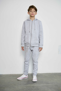 CAMPERA FRISADA MARCO GRIS