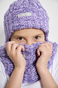 CUELLO DOBLE VIOLETA - comprar online