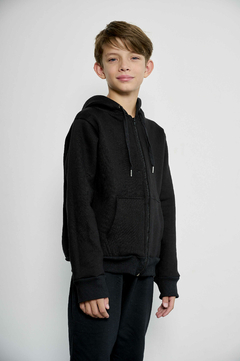 CAMPERA RUSTICO LEAN NEGRA en internet