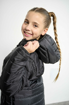 CAMPERA ABRIGADA NEGRA - Gimos Tienda Mayorista