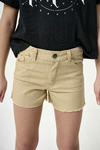 SHORT GABARDINA CAMEL