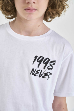 REMERA NEVER BLANCO en internet