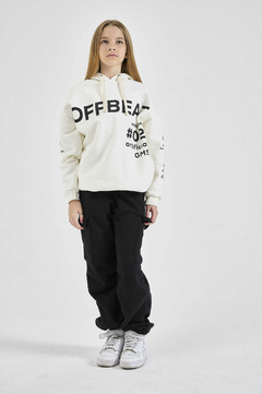 JOGGING CARGO UNISEX RUSTICO PESADO NEGRO
