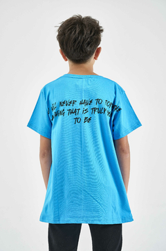 REMERA NEVER TURQUEZA en internet