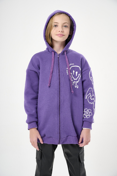 995- CAMPERA ANITA FRISADA CON ESTAMPA en internet