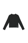 MEDIA POLERA NEGRO