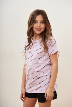 PIJAMA FRIENDS LILA - comprar online