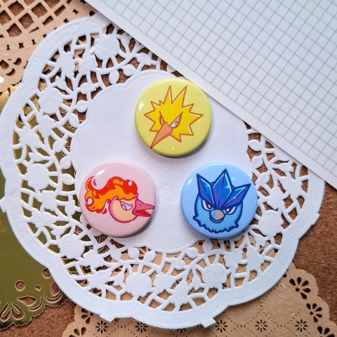 Mini - Pokemon - Passaros Lendários - comprar online