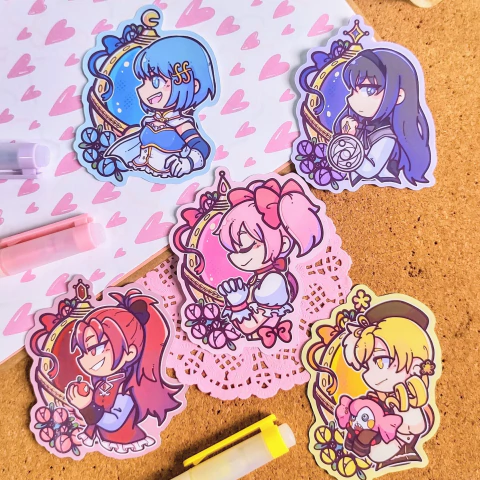Adesivos - Madoka Magica - comprar online